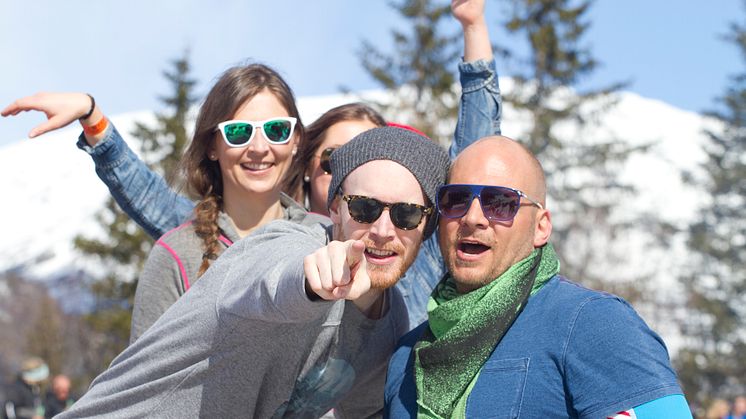 1 Mai Festivalen Hemsedal Publikum 