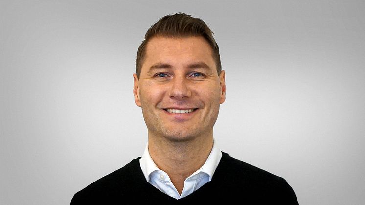 Johan Danielsson är ny regionansvarig säljare i Kalmar, Kronoberg, Jönköping och Östergötland.