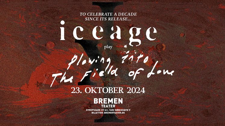 Iceage giver jubilæumskoncert på Bremen Teater