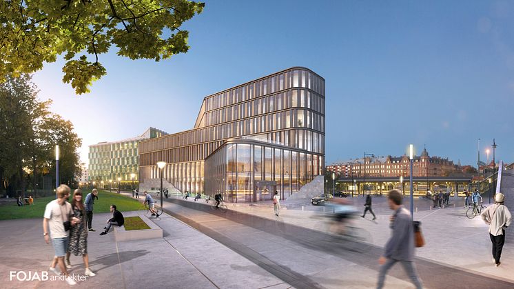 FOJAB arkitekter ritar ny tingsrätt i centrala Lund