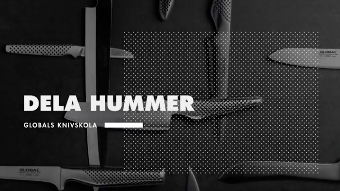 Globals knivskola: Dela hummer