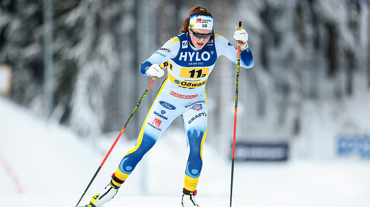 Moa Lundgren är tillbaka i Skandinaviska Cupen efter förra årets seger i totalen. Foto: Bildbyrån.