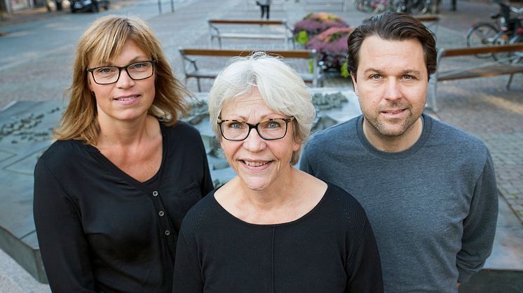 Linda Lindström, Anne Nilbo och Carl Nobel är budget- och skuldrådgivare i Helsingborgs stad.