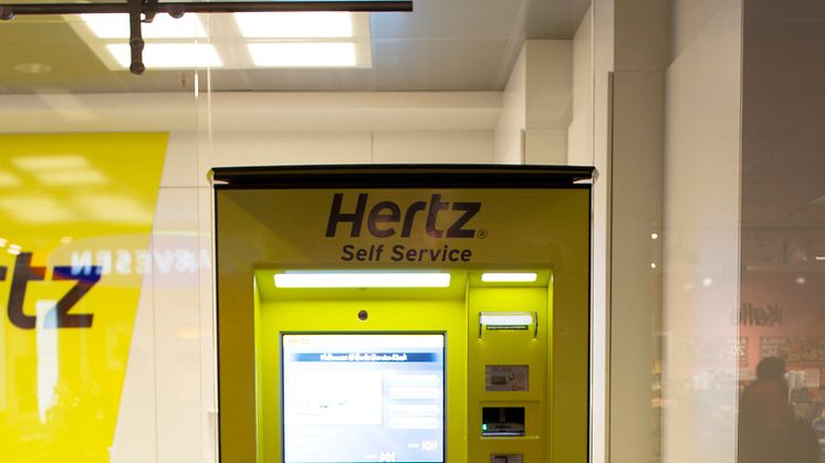 Heldigital og døgnåpen bilutleie hos Hertz