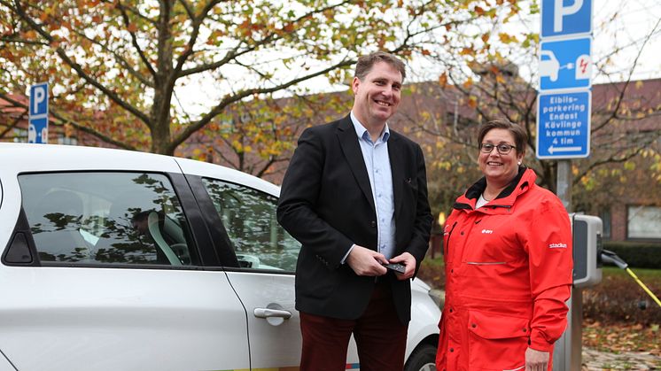 Björn Andersson och Camilla Nyman