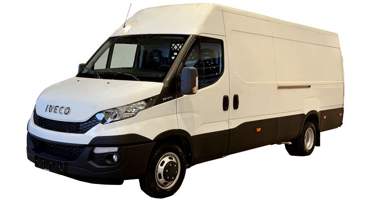 60 Iveco Daily, 16m³, med automatlåda till PostNord Sverige