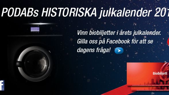 ​  PODABs HISTORISKA julkalender! 