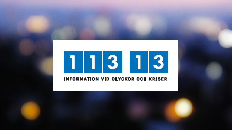 Informationsnummer vid olyckor och kriser