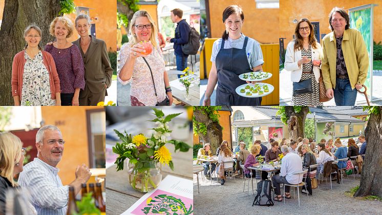 Pollinera Sveriges Ogräslunch på restaurang Oxenstiernan. Foto: Lena Granefelt.