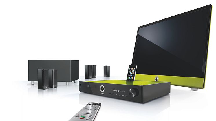 Europas bedste Home Entertainment System kommer fra Loewe. Connect ID 46 med Home Cinema Set 5.1