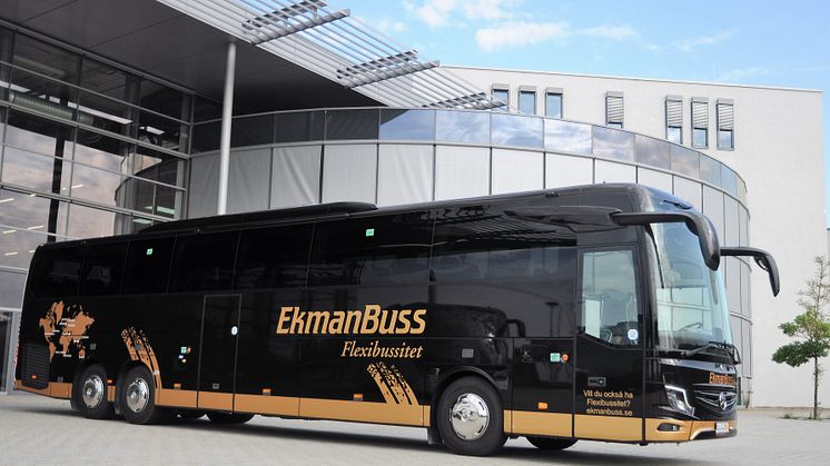 EKMANBUSS FLEXIBUSSITETS NYA TILLSKOTT MERCEDES-BENZ TOURISMO