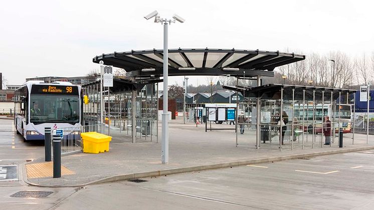 Radcliffe’s new bus station now complete 