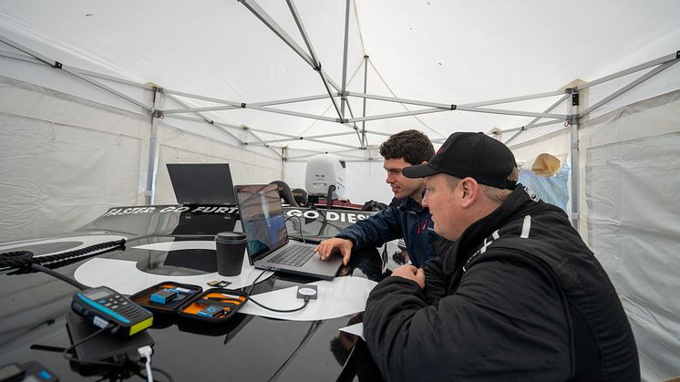 COX Marine lakeside at Coniston Powerboat Records Week