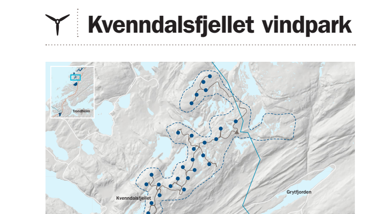 Faktaark Kvenndalsfjellet vindpark 2018