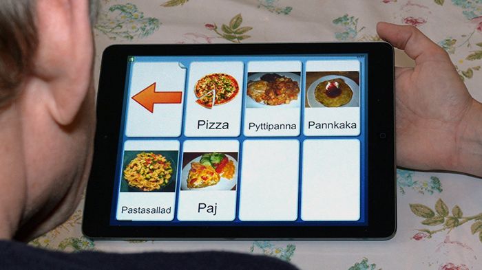 Med Widgit Go kan man skapa egna upplägg för kommunikation, språkutveckling och stimulans. Inom personlig assistans i Tiohundra har verktyget testats med framgång.