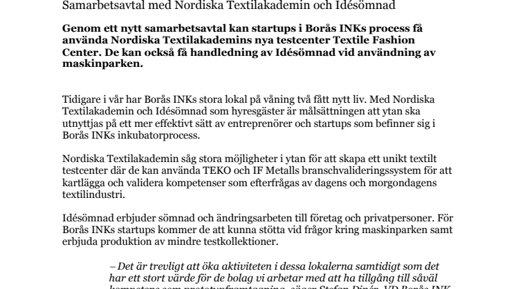 PM - Samarbetsavtal med Nordiska Textilakademin och Idésömnad .pdf