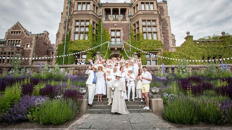 Grevinnan har haft sitt första garden party