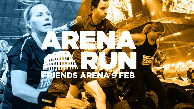 Arena Run tillbaka i Friends Arena 9 februari 2019 – anmälan öppnar på tisdag!