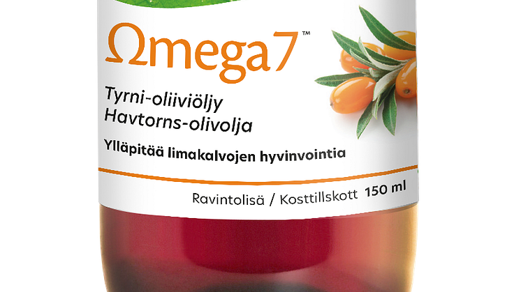 Omega7 Tyrni-oliiviöljy