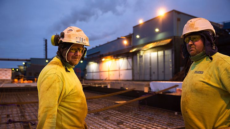 Martin o Marcus Hallgren, Hallgrens Armering Foto: News Øresund Anna Palmehag