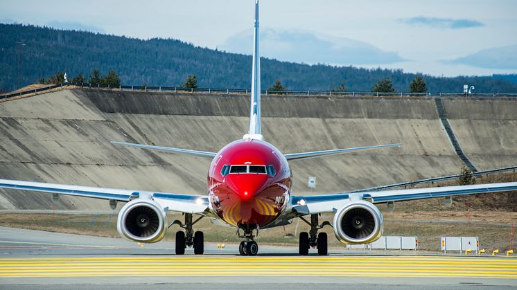 Norwegian-fly i Oslo