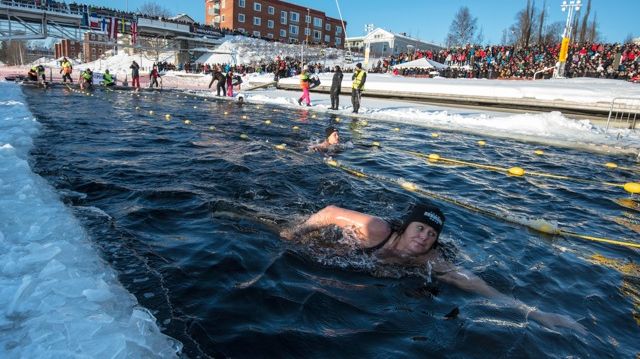 Afrikansk mästare till Vintersimmet i Skellefteå