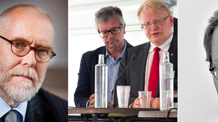 I seminariet deltar bland annat Finlands ambassadör Matti Anttonen, Hans Wallmark, Peter Hultqvist och Norges ambassadör Christian Syse.