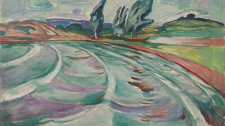 Edvard Munch: Bølger / The Waves (1931)