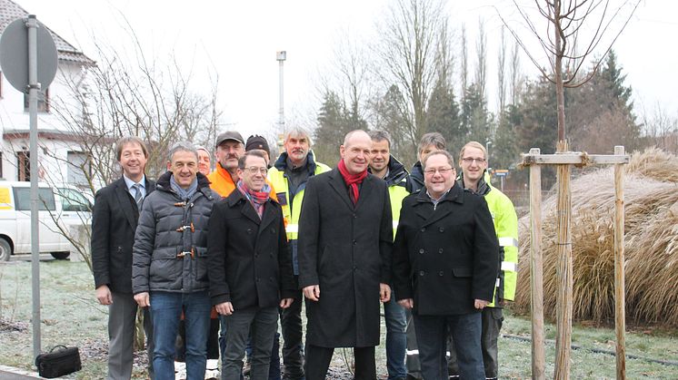 Erste Flamme: Bayernwerk nimmt neue Erdgasleitung in Willmering in Betrieb 