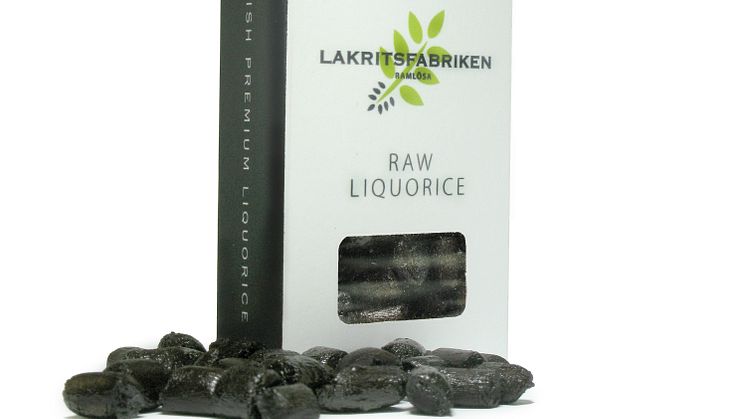 Lakritsfabriken Premium Raw Liquorice, 25g 