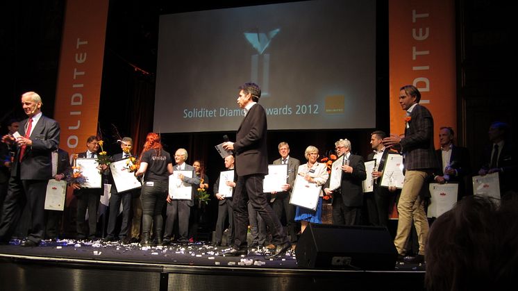 Klädesholmen Seafood fick Soliditets Diamantpris 2012