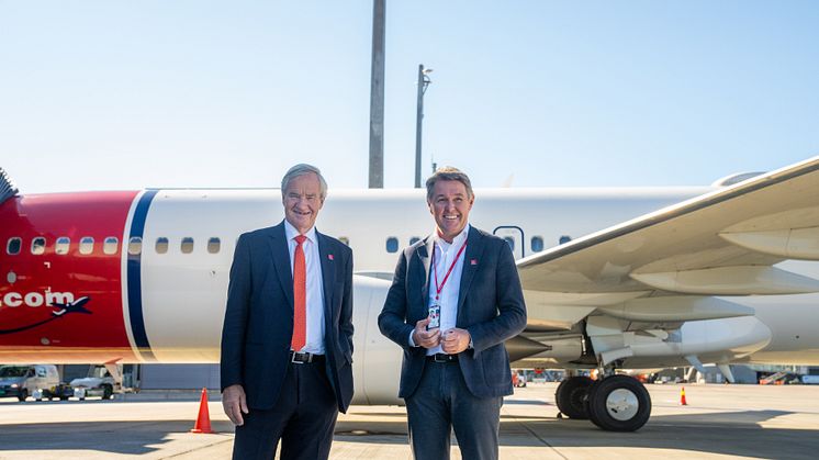 From left_Founder Bjørn Kjos and CEO Geir Karlsen