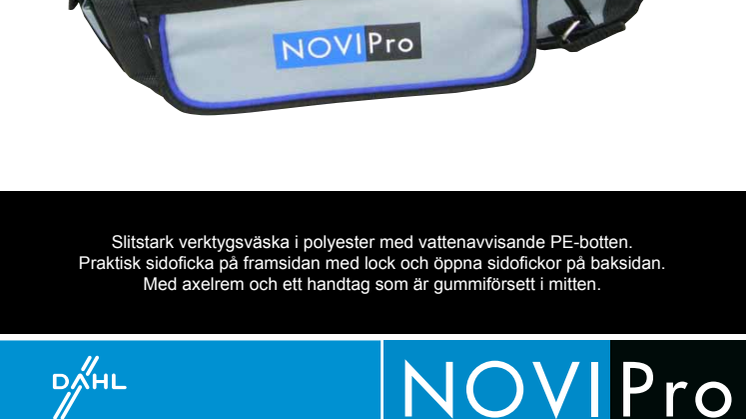 Produktblad Novipro spännband