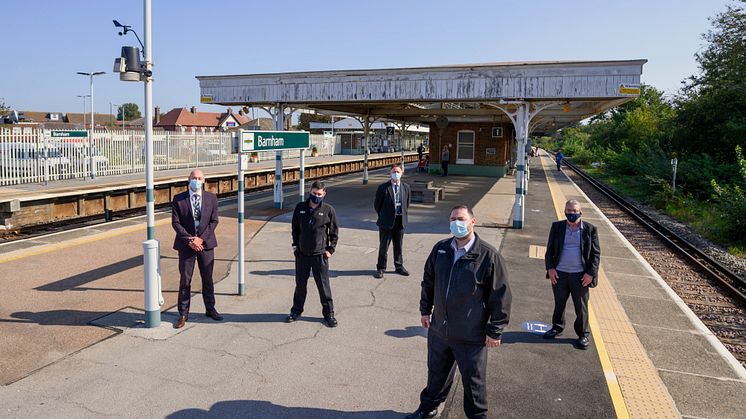 Staff at the Barnham depot prepare to celebrate its 25th anniversary. More images available below.