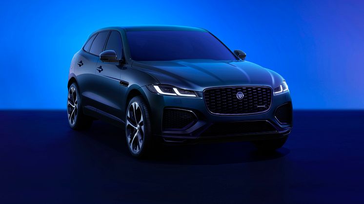 Jaguar F-PACE Plug-in Hybrid med 20 % lengre rekkevidde og bedre spesifikasjoner på alle modeller