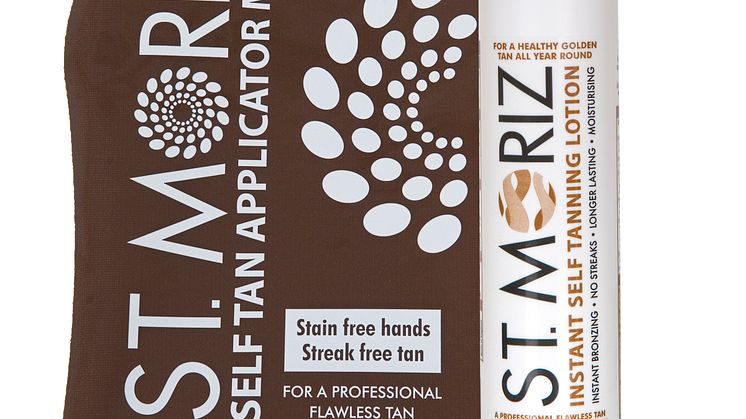 St. Moriz Self Tan Mitt and Lotion