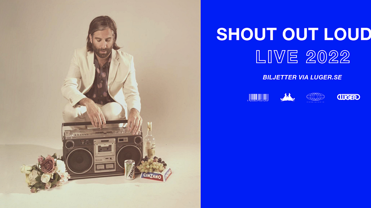 Shout Out Louds spelar i Stockholm den 17 mars 2022