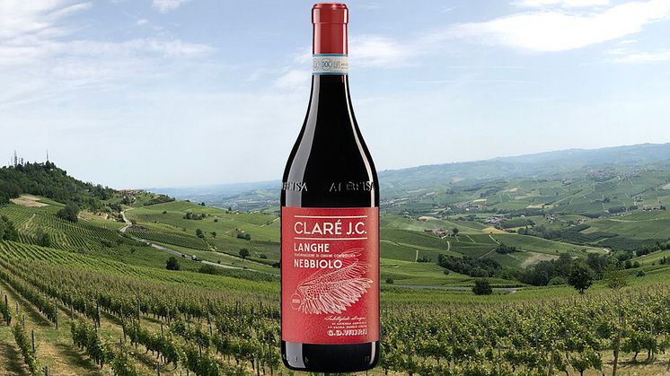 Den 9:e juli lanserar vi Claré J.C. Langhe Nebbiolo 2020 ifrån familjefirman G.D. Vajra på Systembolaget.