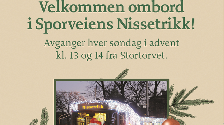 NIssetrikken 2019 kjører hver søndag i advent