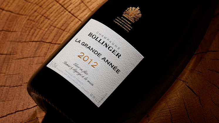 Nu släpps Bollinger La Grande Année 2012 på magnum
