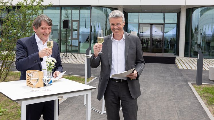 Einweihungsfeier des neuen Losan Pharma Verwaltungsgebäudes in Eschbach