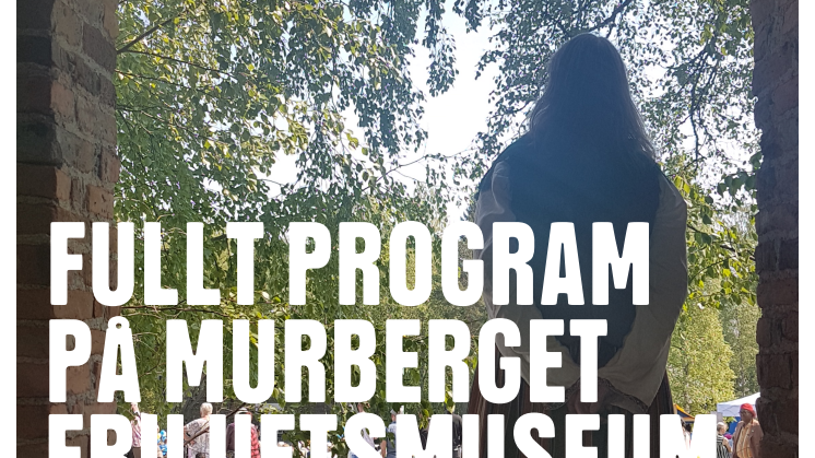 Fullt program på Murberget Friluftsmuseum sommaren 2019