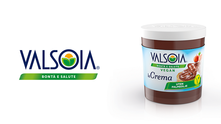 Valsoia La Crema – nytt supergodt plantebasert sjokoladepålegg med hasselnøtt