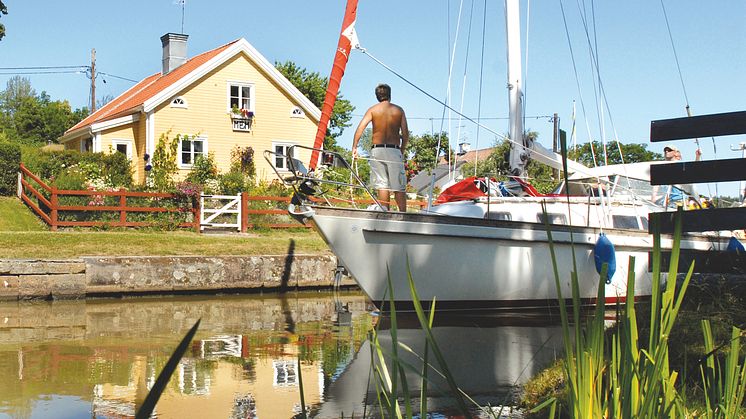 Regeringen avsätter 100 miljoner till upprustningen av Göta kanal 2016