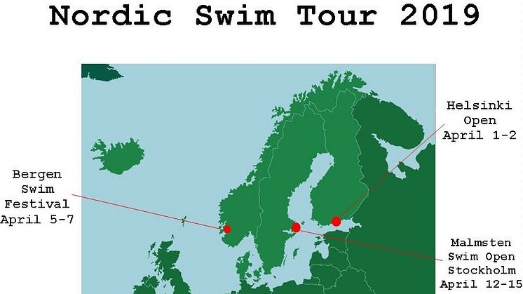 ​Tv-avtal för Swim Open Stockholm och Nordic Swim Tour klart