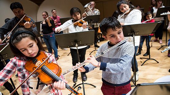 El Sistema på Stadsbiblioteket: Stor nog!