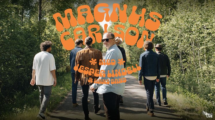 Magnus Carlson åker ut på höstturné med Jesper Lindell och hans band