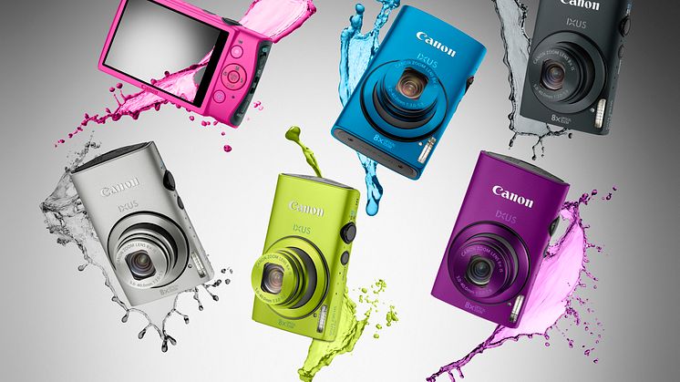 Färgsprakande höst – Canon lanserar IXUS 230 HS för kreativ fotografering