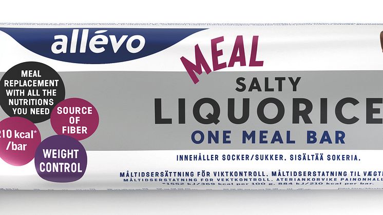 Allévo One Meal Bar Salty Liquorice