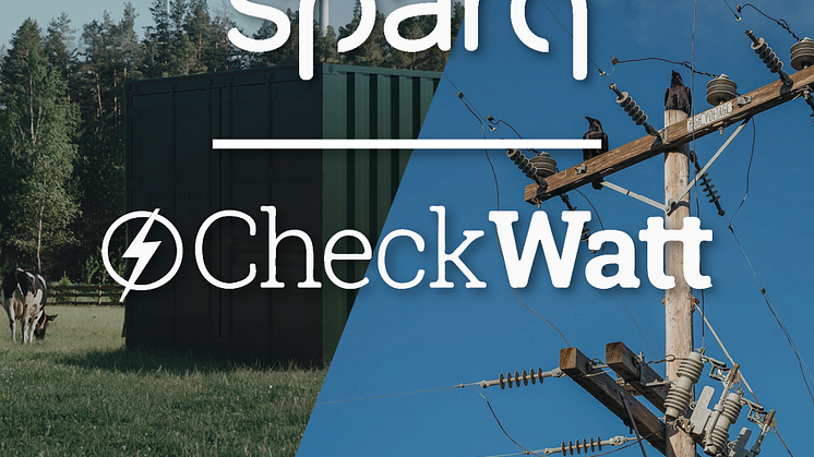 Sparq tecknar ett nytt samarbete med svenska CheckWatt